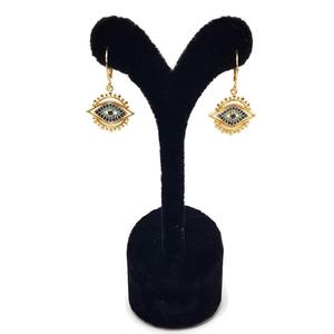 Orecchini Pendenti in Ottone Autentico, Eleganti e Alla Moda - Product Image 1