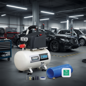 Compresor de Aire Portátil Pulsar PCE6021K para Neumáticos de Automóvil - Product Image 3