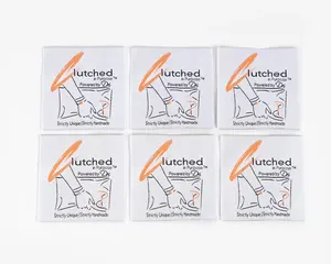 Servicio de diseño gratuito Etiqueta de cuello de costura doblada o plana Ropa personalizada Etiquetas de ropa Etiquetas tejidas de satén personalizadas - Product Image 4