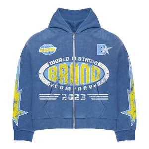 2025 Vintage acide lavé vert Jogging Gym formation survêtements pour hommes nouveau Style à la mode surdimensionné imprimé grande taille - Product Image 2