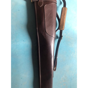 กระเป๋าหนังแท้พรีเมียมสีน้ำตาลสำหรับใส่ปืนล่าสัตว์ พร้อมซับในขนเชอร์ปา ทนทานสำหรับการล่าสัตว์และยิงปืน - Product Image 4