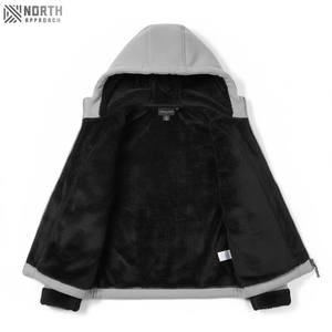 Sudadera con Capucha para Hombre, Informal, de Invierno, Cómoda, con Forro Polar de Algodón, Personalizable, Bordado al por Mayor, Reversible - Product Image 6