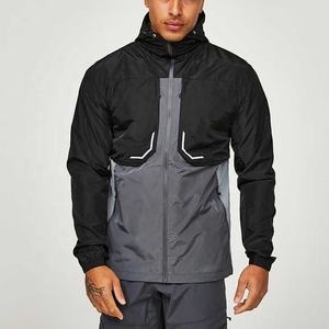 Haute qualité léger montagne pluie imperméable coupe-vent coupe-vent veste extérieure Softshell hommes coupe-vent veste avec capuche - Product Image 5