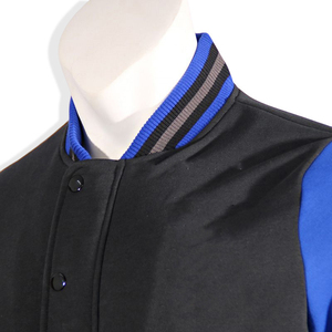Veste polaire unisexe de haute qualité en chenille Patch Varsity CollegeBaseballjacket du fabricant personnalisé pour hommes expédition DDP - Product Image 3