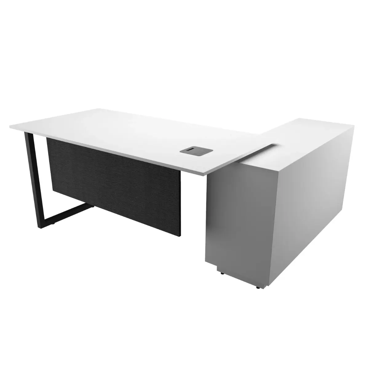 High quality single workstation perfect for managers | office furniture desk modern | home office