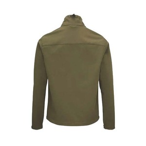 Veste Softshell Unisexe Camouflage Respirante Anti-Boulochage Extérieure Coupe-Vent Imperméable Col Montant Fermeture Éclair Logo Avant - Product Image 2