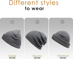 Nueva marca personalizada Único Estilo diferente Comodidad extrema Unisex Marca personalizada Cable único Tejido Ligero Elegante Slouch - Product Image 4