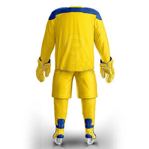 Conjunto de uniforme de hockey sobre hielo personalizado con Jersey y pantalones para equipos profesionales y personalizados uniforme de hockey sobre hielo - Product Image 3