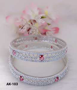 Élégant ensemble de bracelets AD de qualité supérieure bijoux faits à la main pour les mariages, les festivals et les cadeaux parfaits pour toutes les occasions spéciales - Product Image 4