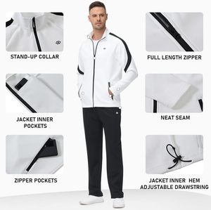 Chándal deportivo informal Unisex de alta calidad para correr, chándal de manga larga de 2 piezas para Fitness, de talla grande para la temporada de otoño, venta al por mayor - Product Image 4