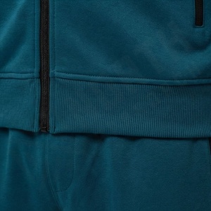Ensemble de survêtement pour homme, veste à col montant et pantalon droit, couleur personnalisée, arrivée automne, poche zippée, logo tendance, athlétique - Product Image 5