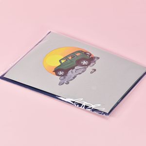 Tarjeta de Felicitación 3D al por Mayor, Tarjeta Pop-up de Papel Hecha a Mano con Sobre y Nota - Product Image 5