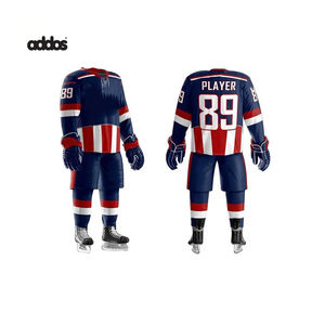 Sudadera con Capucha de Hockey Personalizada Unisex Addos, Uniforme de Entrenamiento de Hockey sobre Hielo, 100% Poliéster, Impresión Personalizada con el Nombre del Equipo - Product Image 4