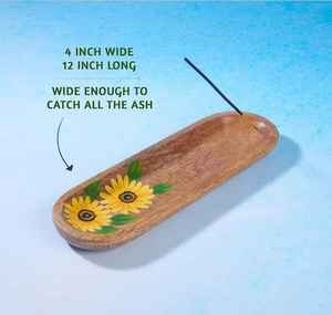 Hot Selling Handmade Natural Wooden Painted Design <b>Incense</b> Stick Holder New Style Trendy Look <b>Incense</b> Stick Holder - Product Image 6