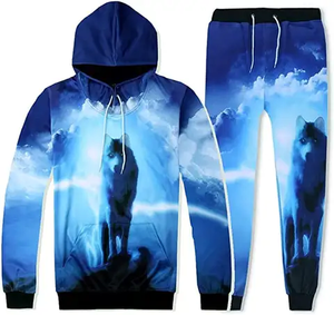 Invierno nuevo estilo ropa de gimnasio cremallera deportes tie Dye entrenamiento bordado parches personalizados silicona goma Logo blanco chándal - Product Image 3