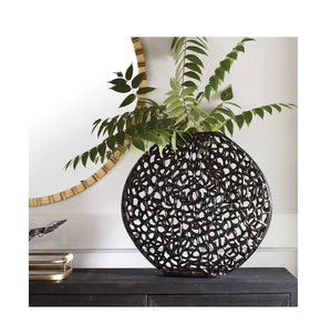 Antiguo último diseñador de Metal moderno elegante nueva boda y decoración de Hotel artículos de regalo floreros contemporáneos precio más bajo - Product Image 2