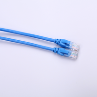 Kabel Patch Ethernet CAT5E RJ45 UTP LSZH PVC Jacket Panjang Dapat Disesuaikan (1FT-20FT) untuk PC Router Switch