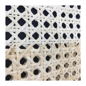 Rollo de mimbre de plástico al por mayor, rollo de malla de caña de mimbre de primera calidad para tejer sillas, muebles, proyectos de manualidades DIY - Product Image 4