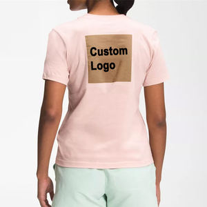 Custom Unisex Fashionable Summer Regular Fit High Quality 100% Cotton <b>Heavyweight</b> Crew Neck Short Sleeve Button Appliques - Product Image 3