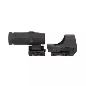 HS510c Refle-x Red Dot Sigh + avec ensemble combiné 3X pour la tactique, la chasse et le tir - Product Image 2