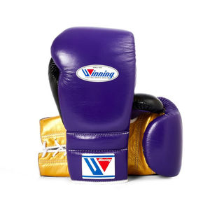 Gants de boxe personnalisés de haute qualité OEM, gants de boxe personnalisés pour les combats, lacets, en cuir PU, gants de boxe pour l'entraînement - Product Image 1
