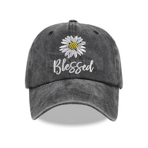 Sombreros de béisbol bordados de alta calidad por encargo directos de fábrica Sombrero ajustable de estilo deportivo impermeable - Product Image 1