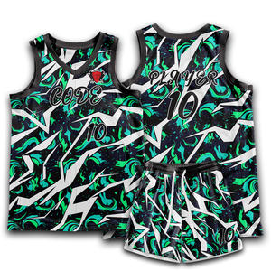 Conjunto de uniforme de baloncesto para hombre, Jersey reversible, pantalones cortos, ropa personalizada transpirable, OEM personalizable - Product Image 6