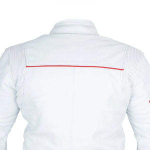 Chaqueta de cuero genuino personalizable de alta calidad a prueba de viento e impermeable para motocicleta y carreras de autos transpirable-Fabricante directo - Product Image 6
