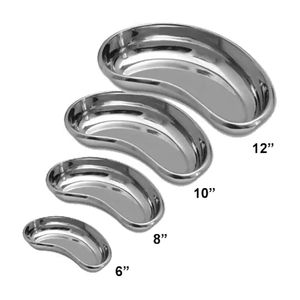 Plateau de rein chirurgical en acier inoxydable OEM plat de rein autoclavable creux réutilisable avec logo personnalisé certifié CE ISO - Product Image 6