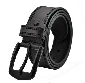 Ceinture Homme en Cuir Véritable Premium avec Logo Personnalisé Boucle Robuste et Durable Confort Quotidien LMB-0021 - Product Image 6