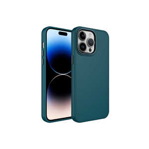 Funda de Silicona Líquida de Lujo Serie MRSA Luna para iPhone 14 Pro Max, Marco Metálico de Lujo, Protección Antigolpes, Cubierta Trasera - Product Image 1