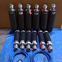 Bouchons de tuyau en caoutchouc gonflables durables Plugline ITP pour la prévention des fuites et l'isolation, certifiés EN 1610:2015, 1,5-2,5 bars