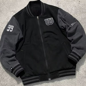 Personalizado Letterman Mens Street Wear Varsity Jacket Leather Salevess y Personalizar Logo Bomber Jumper Jacket Casual Jacket - Product Image 1