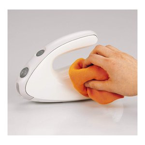Couteau électrique Moulinex Secanto 100W blanc avec étui et deux lames pour trancher la viande - Product Image 4