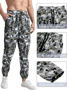 Trajes informales para hombre, ropa de calle china, pantalones de moda para hombre, traje negro, pantalones blancos, pantalones de vestir para hombre, pantalones de vestir ajustados - Product Image 3