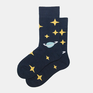 Chaussettes riches en coton colorées audacieuses Designs modernes Respirant Élégant pour Streetwear Tenues de tous les jours décontractées pour l'hiver Cheville haute - Product Image 3
