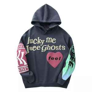 Venta al por mayor hombres sudaderas con capucha en blanco sólido pullover polar sudadera de gran tamaño casual entrenamiento ropa deportiva gimnasio moda Sudadera con capucha - Product Image 1