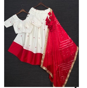 Dewbest — vêtements de soirée de styliste, en coton lourd avec miroir en papier, travail et couture, tenue de mariage, lehngha choli, nouvelle collection - Product Image 1