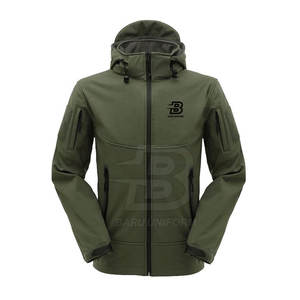 2025 nouveauté hommes coupe-vent veste meilleur prix hommes coupe-vent hiver veste Nylon / Polyester hommes coupe-vent veste - Product Image 1