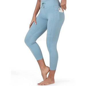 Pantalons pour femmes sur mesure de haute qualité, en élasthanne/polyester, respirants, vêtements de sport, tailles XS XXS pour le yoga, sports, directement du Pakistan - Product Image 1