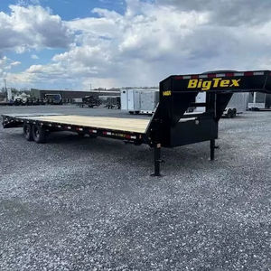 Camión Semirremolque de Plataforma con Volquete de 2, 3 y 4 Ejes, 20 pies, 40 pies, 45 pies, 6x12/6x14/7x12/7x14/5'x10/5x7/5x8/6x10/7x16 - Product Image 6