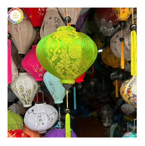 Lanterne en soie pour centre commercial Les lanternes décoratives de qualité supérieure attirent les clients fournisseur en gros pour les intérieurs commerciaux - Product Image 1