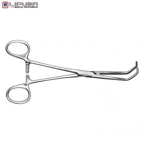 DeBakey Beck Vena Cava Clamp 16,5 cm Quirúrgico Cardiovascular Oclusión Torácica Cirugía Vascular Instrumentos Médicos - Product Image 3