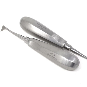 Elevadores de Raíces para Extracción Dental - Uso Profesional Manual, Agarre Ergonómico, Acero Inoxidable de Alta Calidad, Múltiples Formas y Diseños - Product Image 1