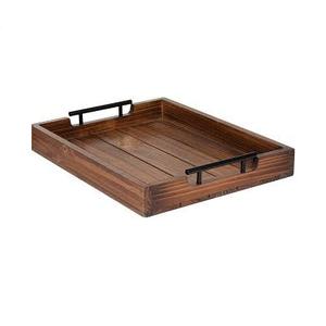 Bandeja de servicio de madera de buena calidad, gran oferta, bandeja de madera con asa al por mayor para bandeja de servicio para fiesta de boda y restaurante - Product Image 2