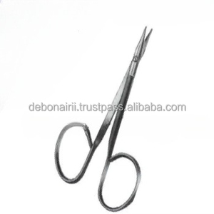 Tijeras de Blefaroplastia Manuales de Acero Inoxidable, Instrumento de Cirugía de Párpados de Precisión, Certificación CCC, Debonairii Clase II OEM - Product Image 2