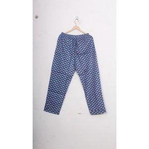 Conjunto de Pijama de Algodón Indio con Diseño Artesanal para Mujer, Estilo Casual de Verano, Estampado Floral Hecho a Mano, Transpirable - Product Image 4