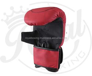 Gants d'entraînement en cuir à demi-doigts avec logo personnalisé pour la boxe, le MMA, le grappling, la boxe thaïlandaise, l'entraînement au punching - Product Image 4
