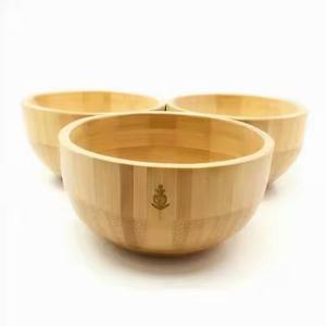 Bol en bois d'acacia écologique | Vaisselle de cuisine et de salle à manger durable Vaisselle artisanale pour la cuisine et la salle à manger - Product Image 5