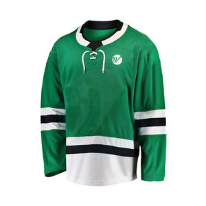 Jersey de Hockey sobre Hielo Unisex de Color Sólido, Transpirable y Ligero, 100% Poliéster, Personalizable, de Alta Calidad - Product Image 2